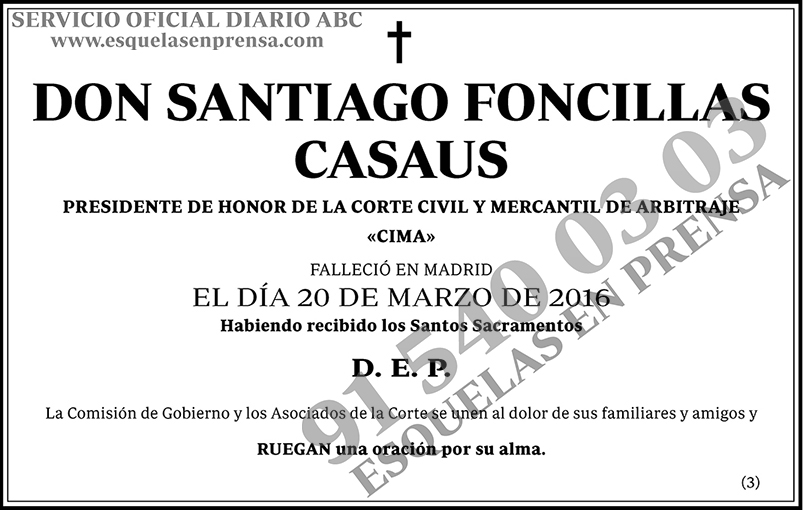 Santiago Foncillas Casaus
